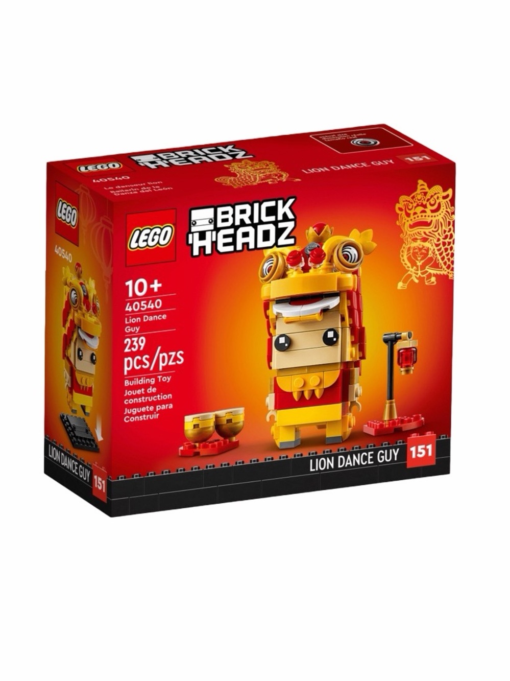 LEGO BrickHeadz Lion Dance Guy #40540 Retired

Average rating